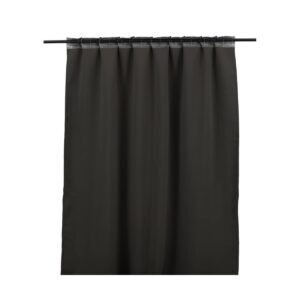 Evelyn Curtain Polyester Blackout, Deep Grey, 135X240