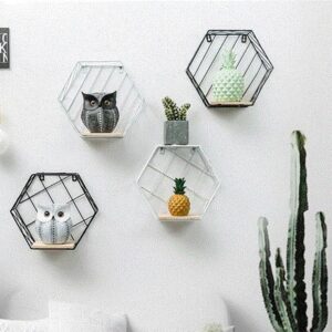 Geometric Floating Shelf