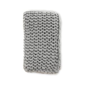 Kate Throw Polyester, Light Grey, 130X170