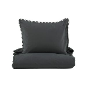 Livia Bed Set Cotton, Anthracite, 150X200