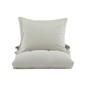 Mila Bed Set Cotton Gauze, Light Grey, 150X200