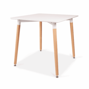 Square Dining Table, 80X80 Cm (4-Seater), White