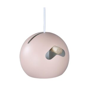 Tubbie Pendant Lamp, D230Xh155, Pink