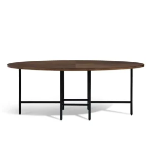 Apex Wooden Oval Coffee Table