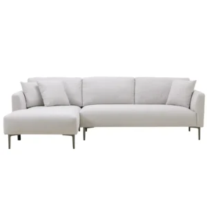 Barry Fabric Right Corner Sofa - Beige - W249Cm