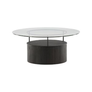 Bovall Sofa Table, Black, 90 Cm