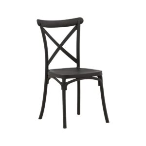 Crosett Dining Chair 2-Pack, Black