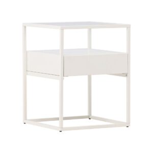 Fortaleza Side Table, White