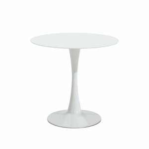 Heyden White Round Mdf Dining Table - 80Cm