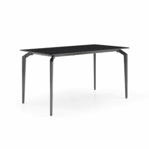 Kayo Rectangular Engineered Marble Dining Table - Black