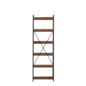 Mmilo Mdf Bookshelf Walnut - 187Cm Height