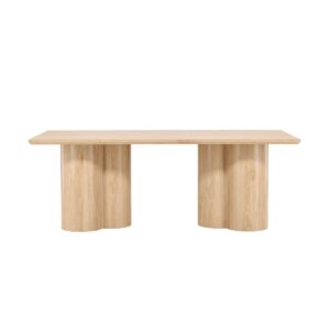 Oliva Whitewash Rectangular Dining Table