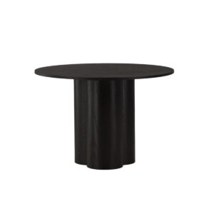 Olivia Black Round Dining Table