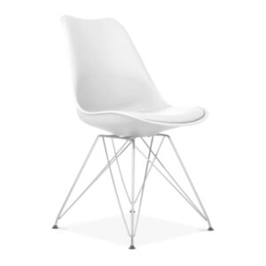 X2 White , Pu Cushion - With Metallegs